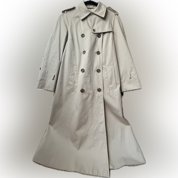 Banana Republic Khaki Trench Coat - Picture 1 of 10